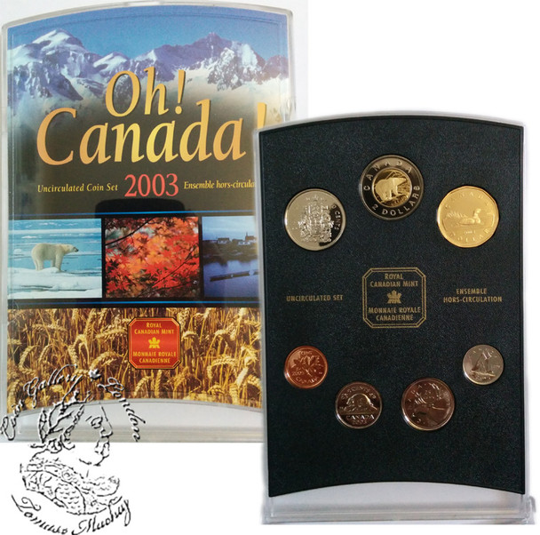 Canada: 2003 OH! Canada P Coin Set