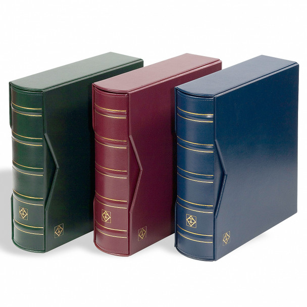 Lighthouse First Day Cover Album for 200 FDCs - Blue