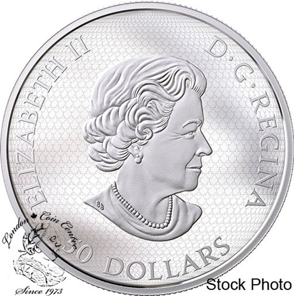 Canada: 2017 $50 Canadian Icons 5 oz. Fine Silver Coin