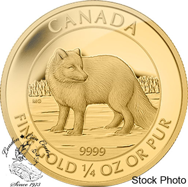 Canada: 2014 $10 Arctic Fox Proof Gold Coin