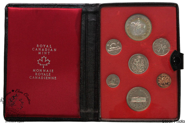 Canada: 1973 PEI Double Dollar Set with Large Bust Quarter