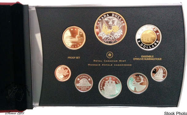 Canada: 2011 100th Anniversary of Parks Canada Double Dollar Set