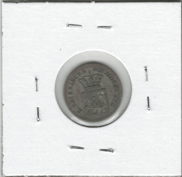 German States: Bavaria: 1865 3 Kreuzer