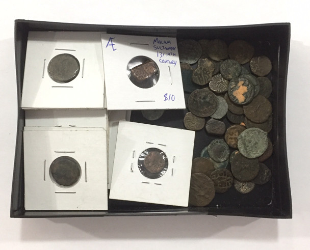 We Choose One Ancient Roman / Greek / Indian Unidentified Coin Low Grade from $10 Box. 