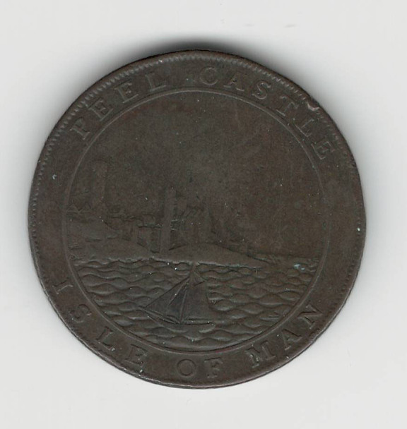 Isle of Man: 1811 Douglas One Penny Token