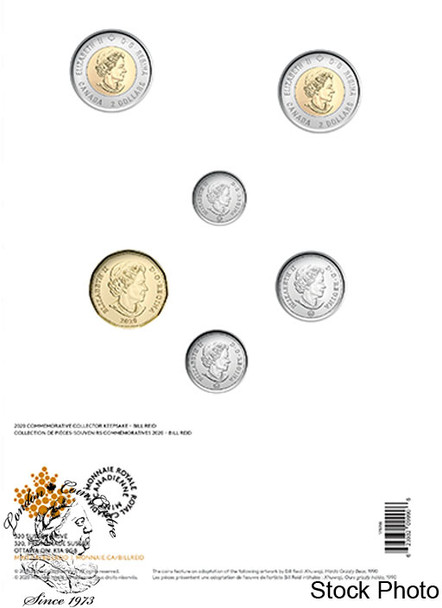 Canada: 2020 Bill Reid Commemorative Collector Keepsake Coin Set Canada: 2020 Bill Reid Commemorative Collector Keepsake Coin Set