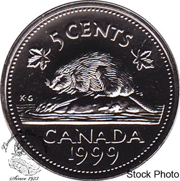 Canada: 1999 5 Cent Proof Like
