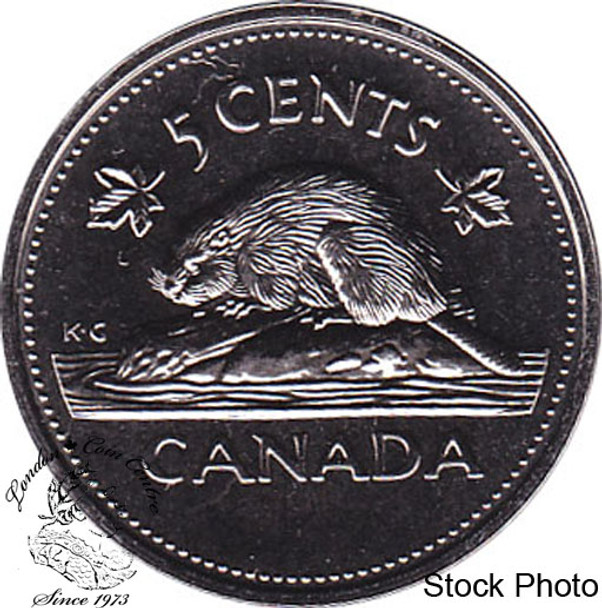 Canada: 2002P 5 Cent Proof Like