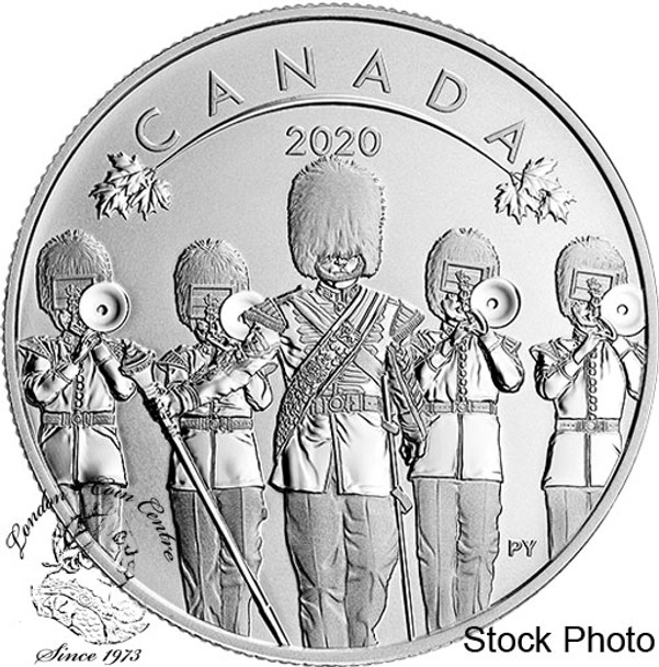 Canada: 2020 $10 O Canada Series #4: Changing of the Guard 1/2 oz Pure Silver Coin