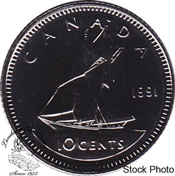 Canada: 1991 10 Cent Proof Like