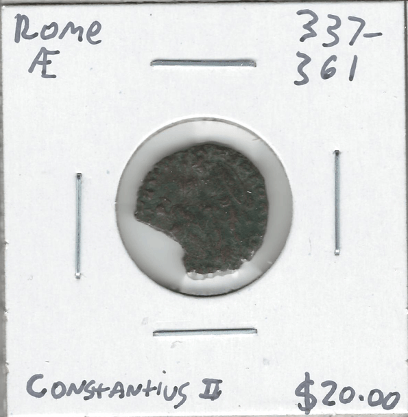 Roman: 337 - 361 AD AE Constantius II