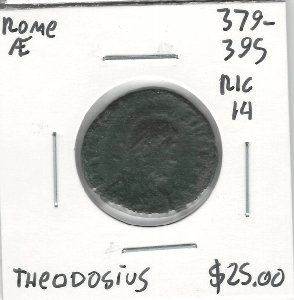 Roman: 379 - 395 AD AE Theodosius #2