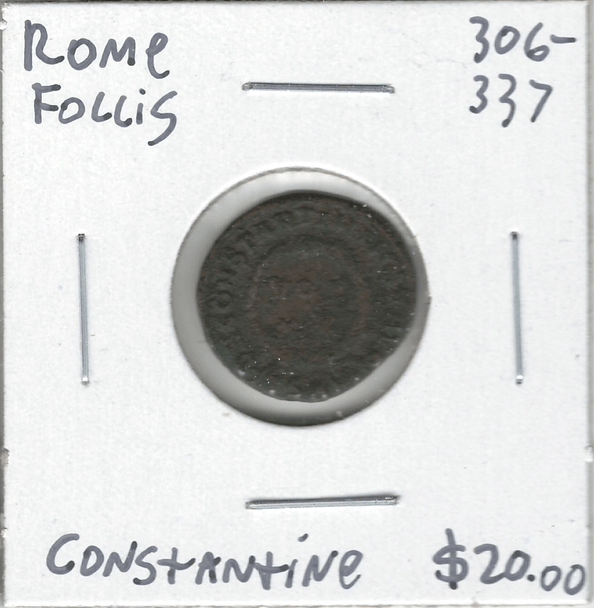 Roman: 306 - 337 AD Follis Constantine #4