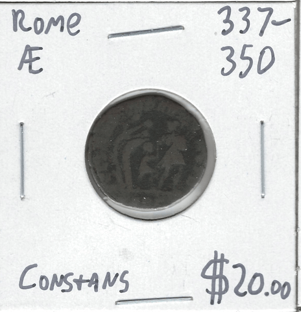 Roman: 337 - 350 AD AE Constans #4