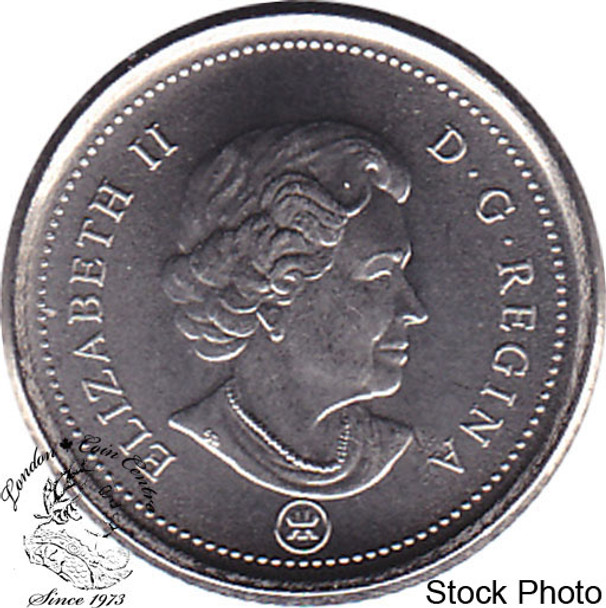 Canada: 2007 10 Cent Logo Straight 7 Proof Like