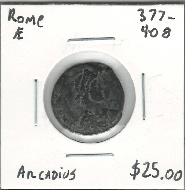 Roman: 377 - 408 AD AE Arcadius Lot#2