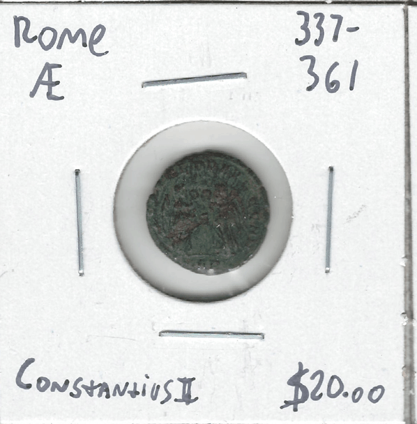 Roman: 337 - 361 AD AE Constantius II Lot#2