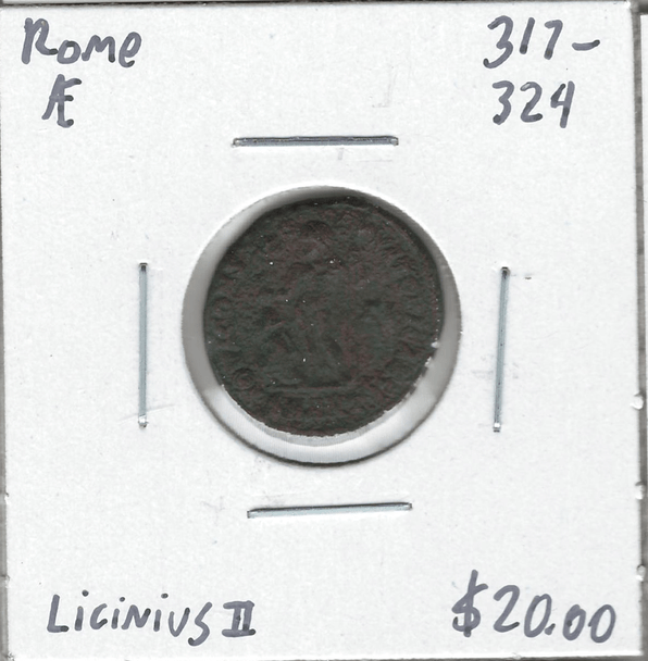 Roman: 317 - 324 AD AE Licinius II