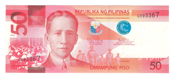 Philippines: 2010 50 Piso Banknote P. 207