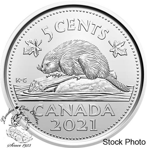 Canada: 2021 5 Cent BU