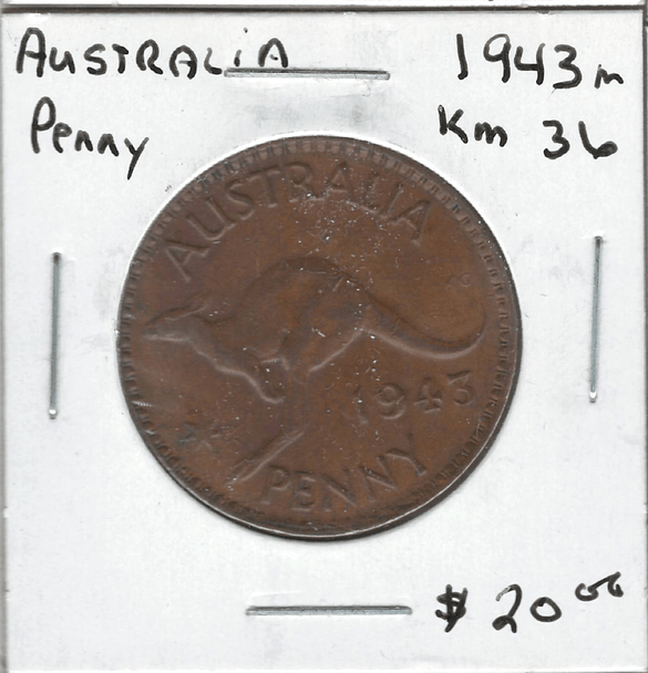 Australia: 1943m 1 Penny