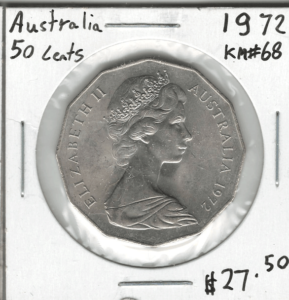 Australia: 1972 50 Cents