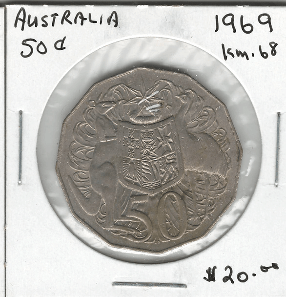 Australia: 1969 50 Cents