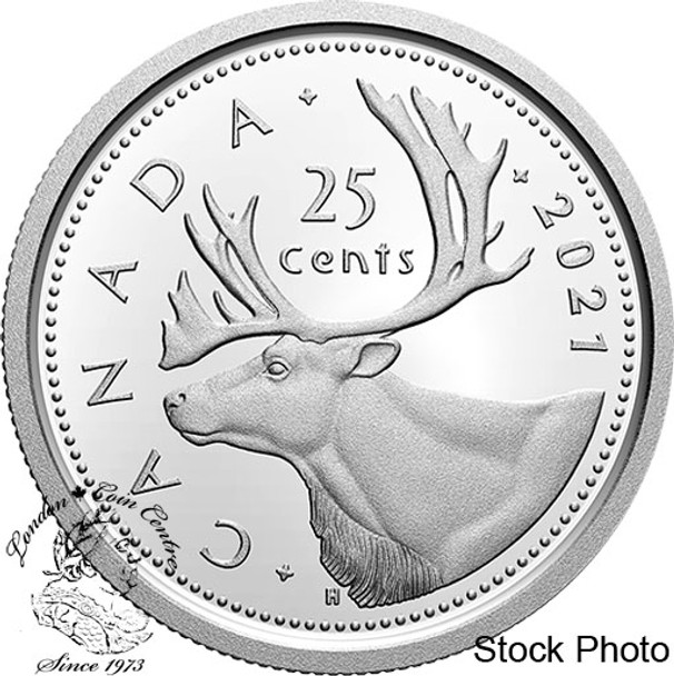 Canada: 2021 25 Cents Proof Pure Silver Coin