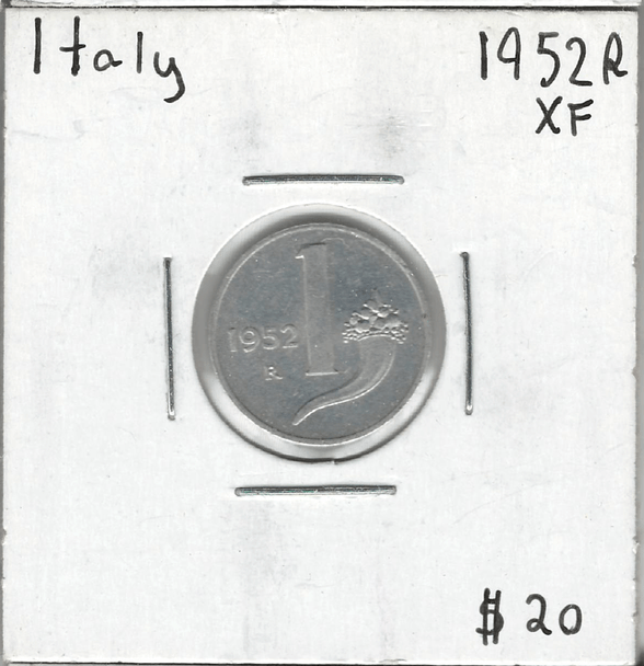 Italy: 1952R 1 Centesimo XF
