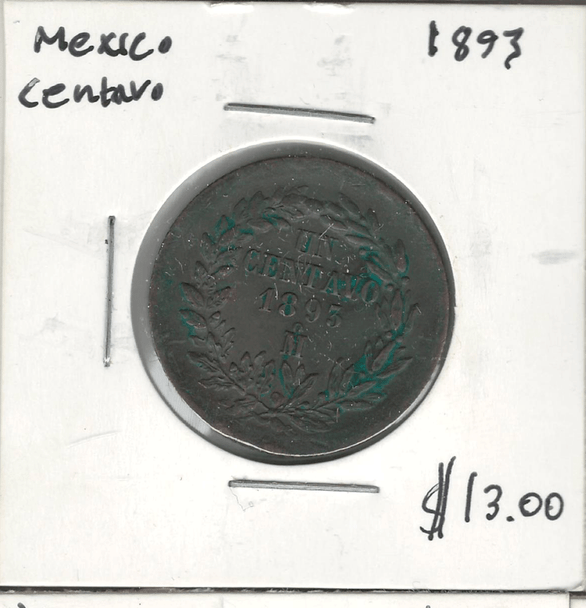 Mexico: 1893 Centavo