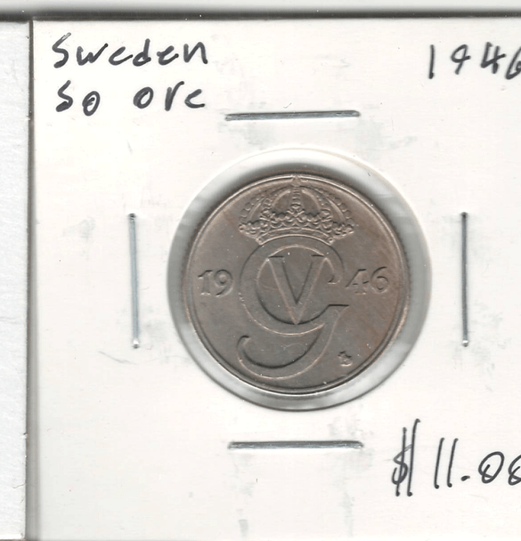Sweden: 1946 50 Ore