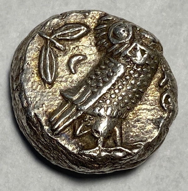 Ancient Greece, Athens: 393-294 B.C. Large Silver Tetradrachm with Owl