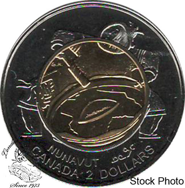 Canada: 1999 $2 Toonie Nunavut Proof Like