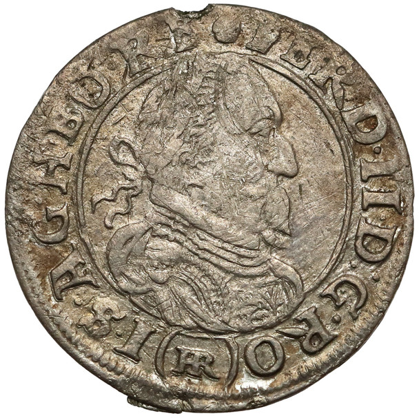 Silesia: 1627 Silver 3 Kreuzer Wroclaw Mint Ferdinand II