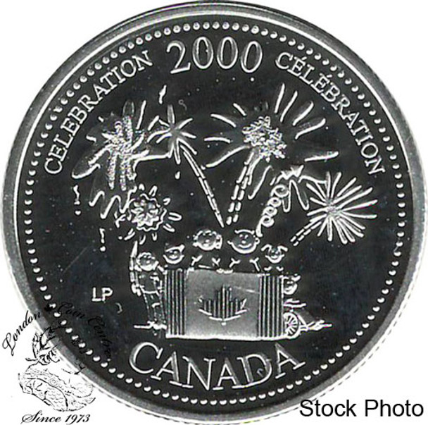 Canada: 2000 25 Cent July Celebration Proof Silver