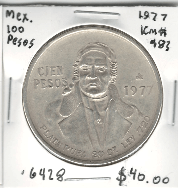 Mexico: 1977 100 Pesos