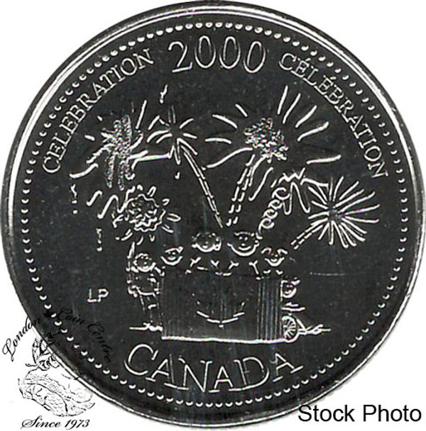 Canada: 2000 25 Cent July Celebration Proof Like