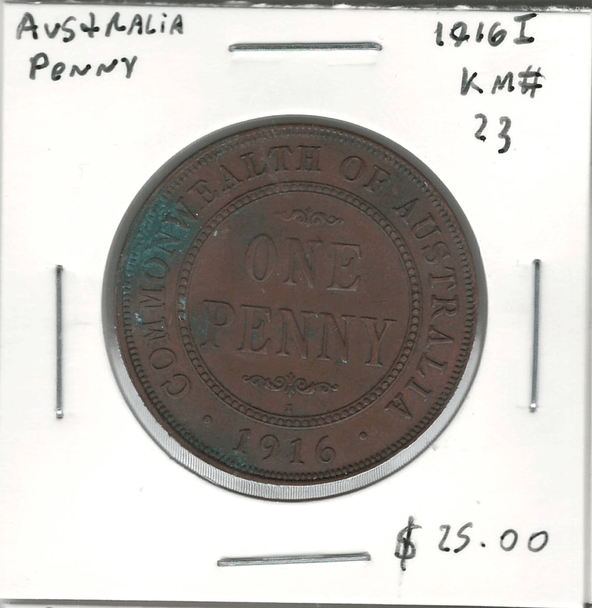 Australia: 1916I Penny
