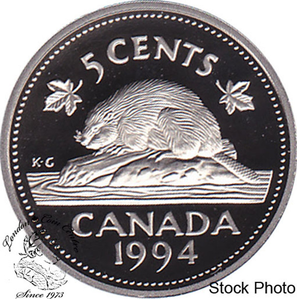 Canada: 1994 5 Cent Proof