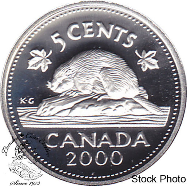 Canada: 2000 5 Cent Proof