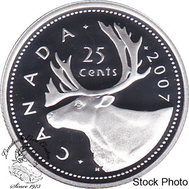 Canada: 2007 25 Cent Proof