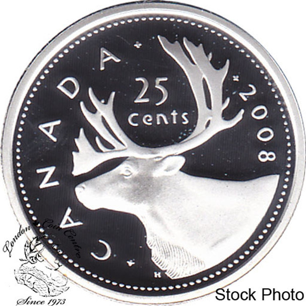 Canada: 2008 25 Cent Proof
