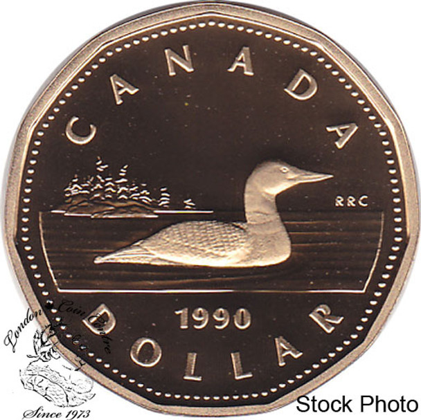 Canada: 1990 $1 Loonie Proof