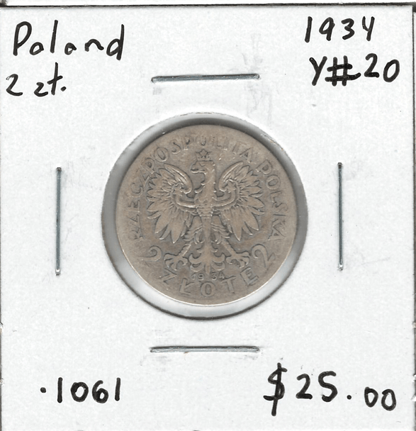 Poland: 1934 2 Zloty Lot#2