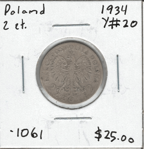 Poland: 1934 2 Zloty Lot#4