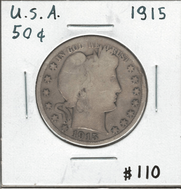 United States: 1915 50 Cent