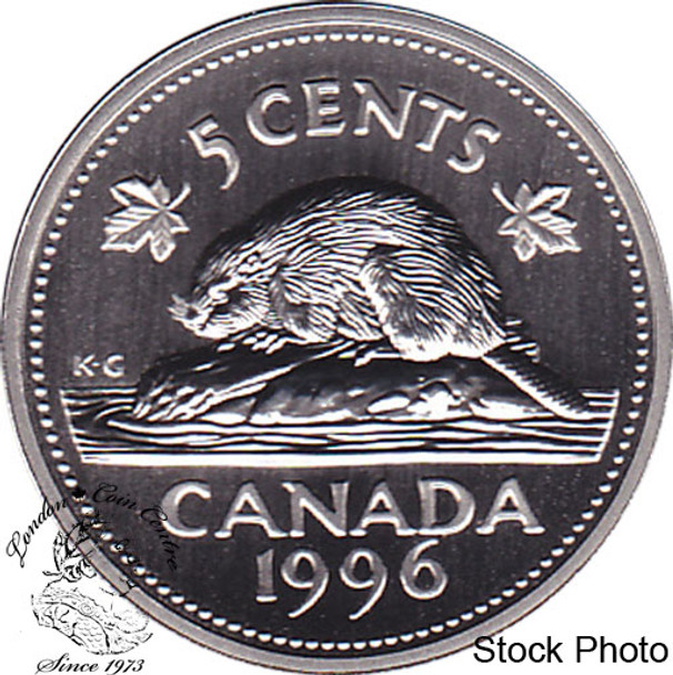 Canada: 1996 5 Cent Specimen