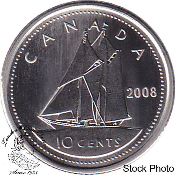 Canada: 2008 10 Cent Specimen