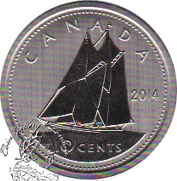 Canada: 2014 10 Cent Specimen