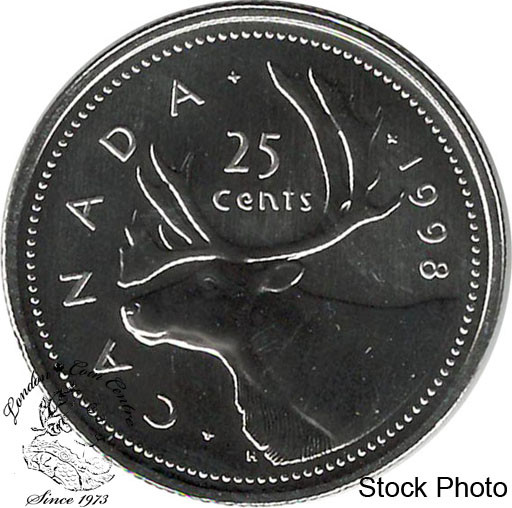 Canada: 1998 25 Cent Specimen